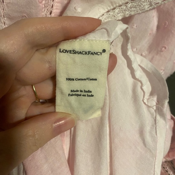 LoveShackFancy Natasha Ruffle Tiered minidress - Picture 12 of 16